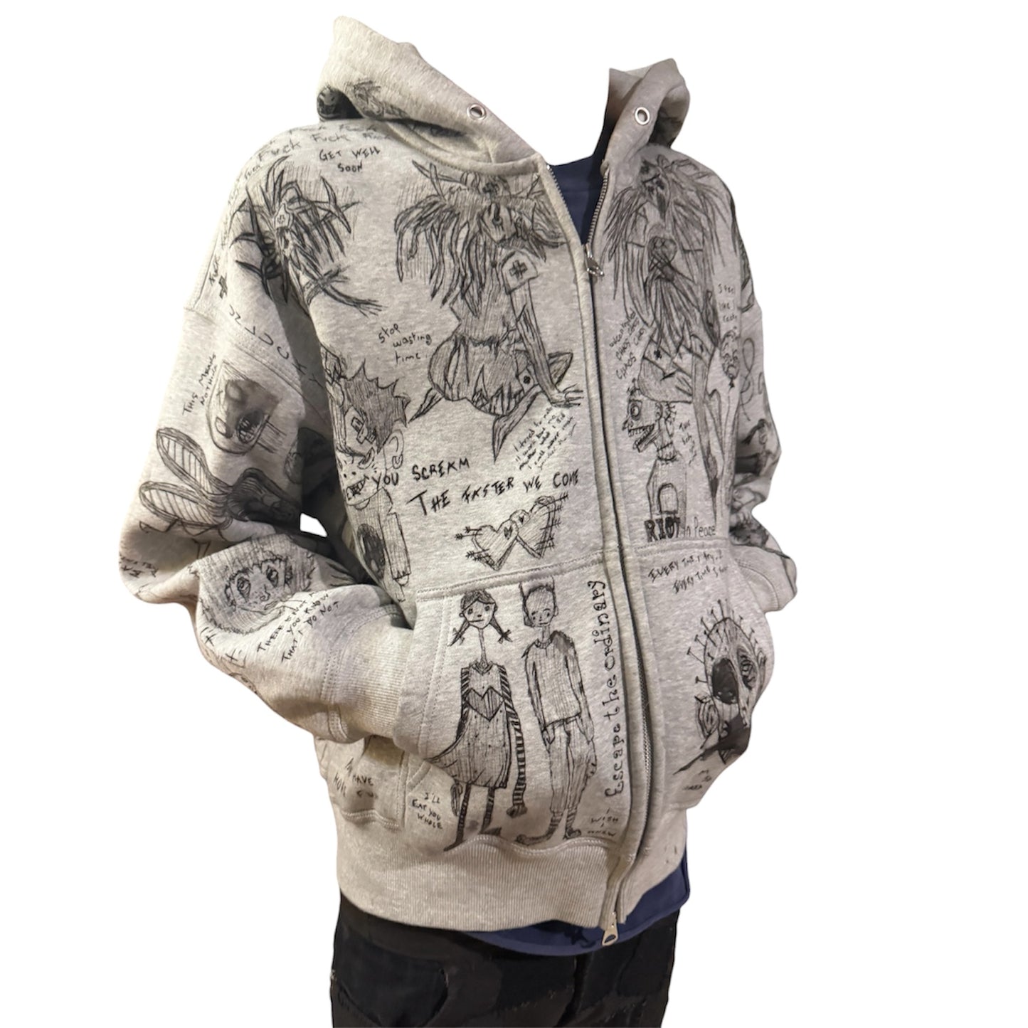 1of1 EKJ “Graffiti” Hoodie (L)
