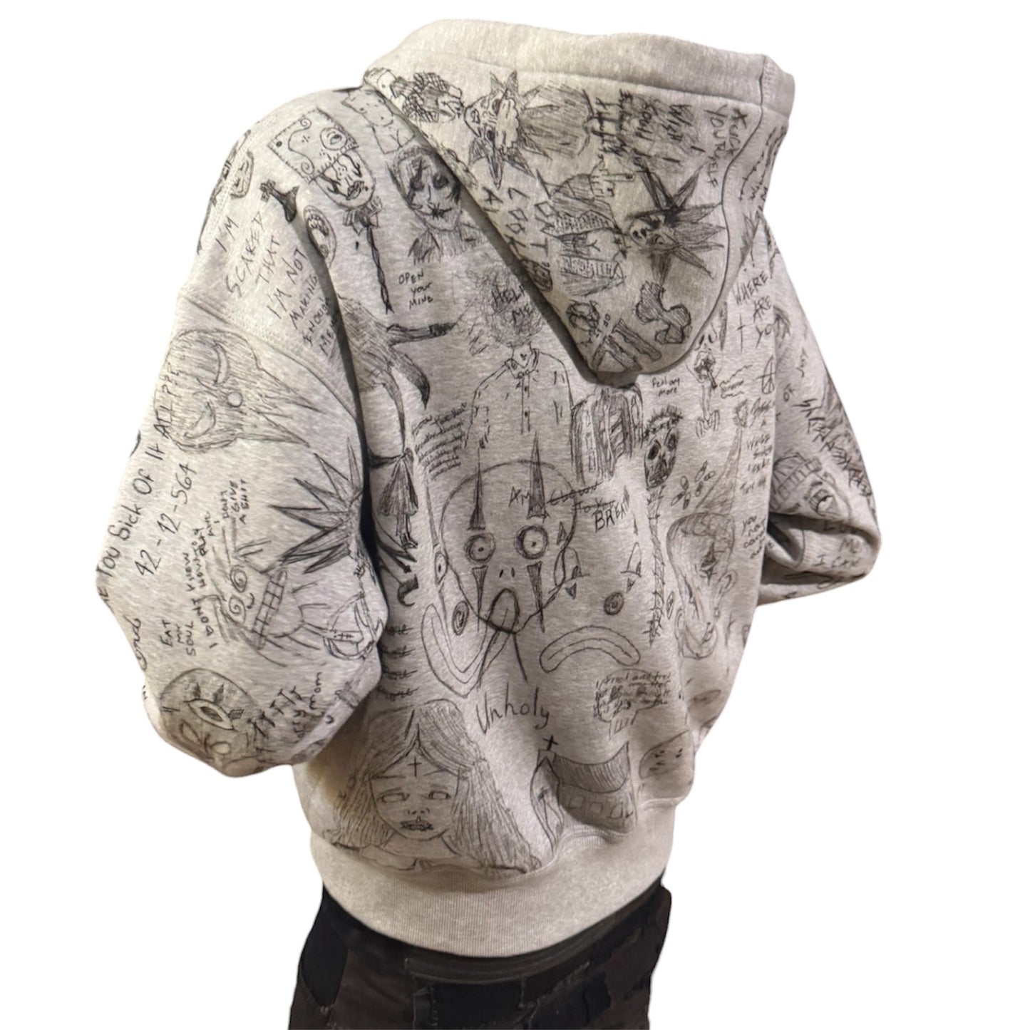 1of1 EKJ “Graffiti” Hoodie (L)